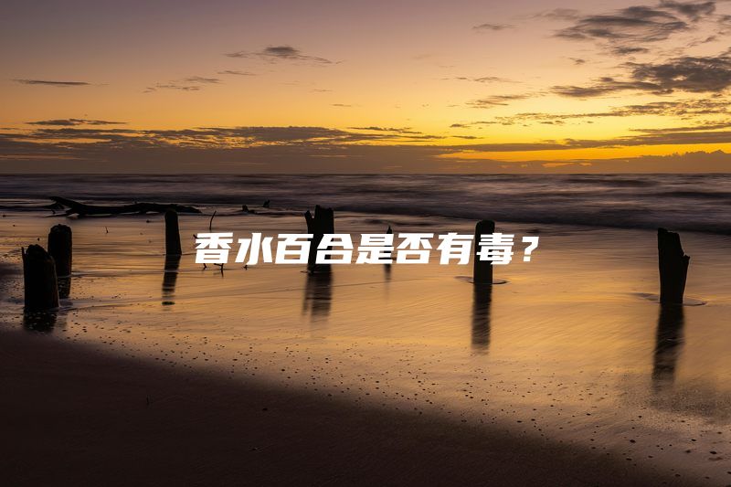 香水百合是否有毒？