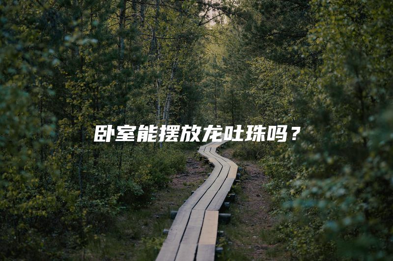 卧室能摆放龙吐珠吗？