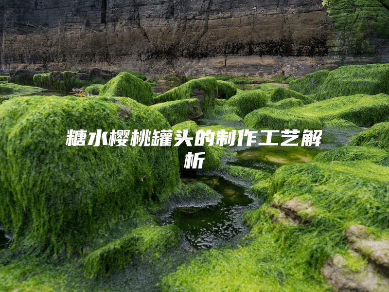 糖水樱桃罐头的制作工艺解析